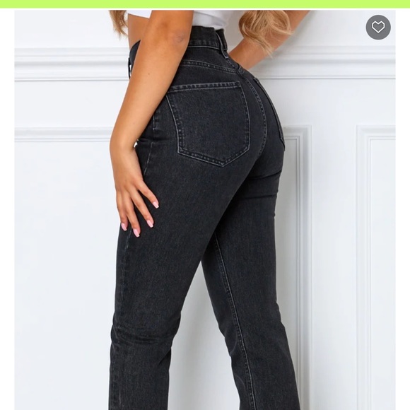 Drive Me Crazy Cropped Jeans Vintage Black - Picture 5 of 8